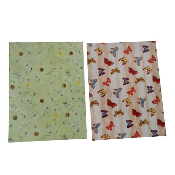 Vintage Wrapping Paper Assortment of 13 Full & Partial Flat Gift Wrap Sheets Lot - Picture 6 of 10